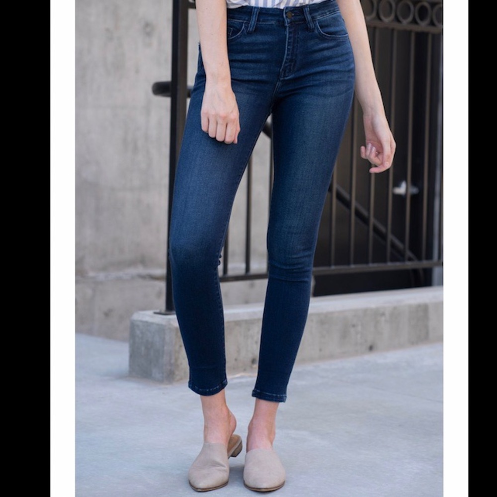 Flying Monkey “Deep Sea” Skinny Jeans